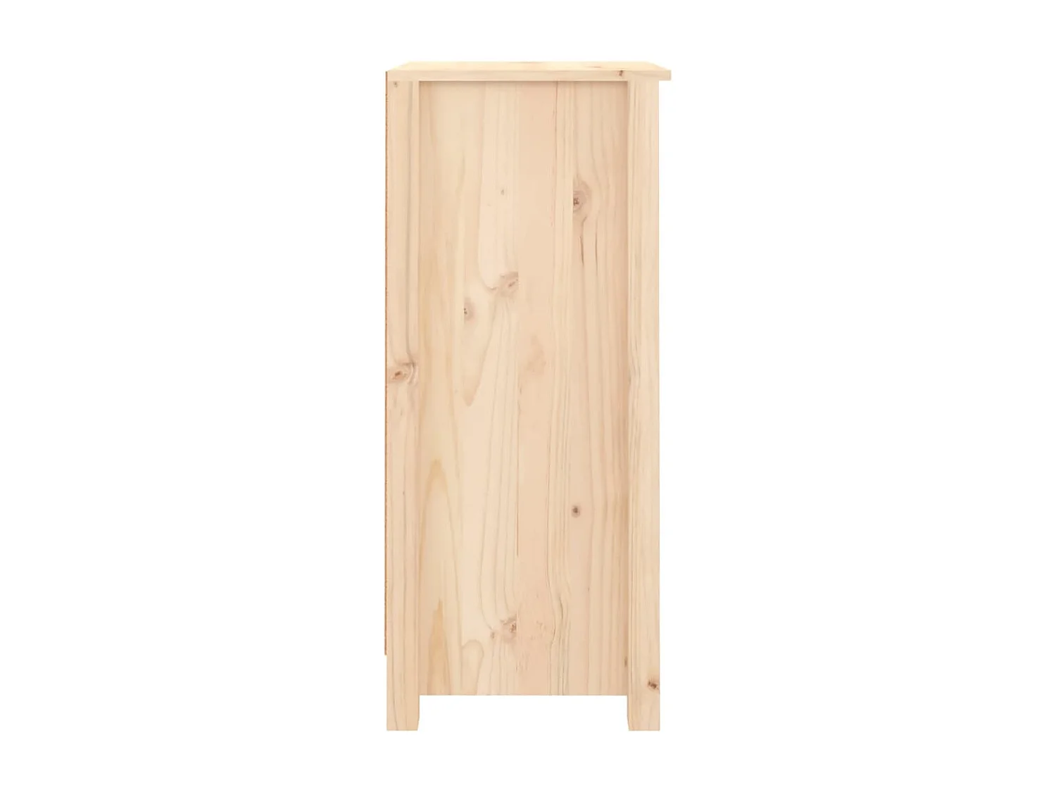 Credenza 40x35x80 cm in Legno Massello di Pino