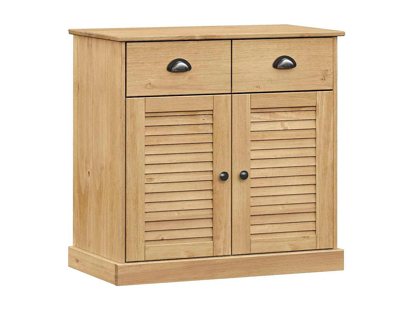 Buffet avec tiroirs VIGO 78x40x75 cm bois massif de pin