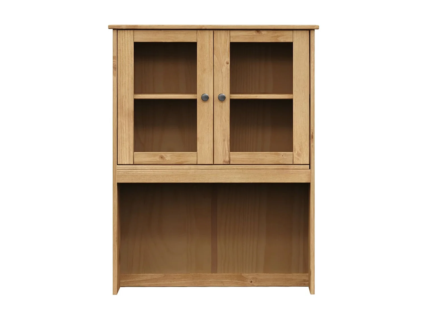 Buffet haut VIGO 80x40x176 cm bois massif de pin