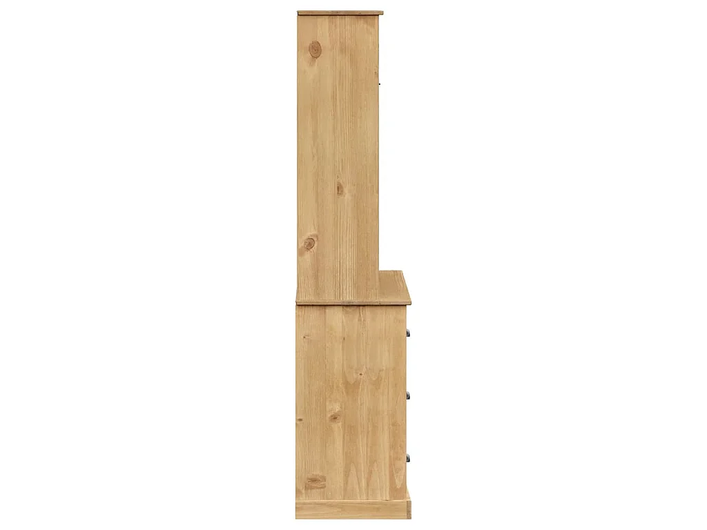 Hoge kast VIGO 78x40x175 cm massief grenenhout
