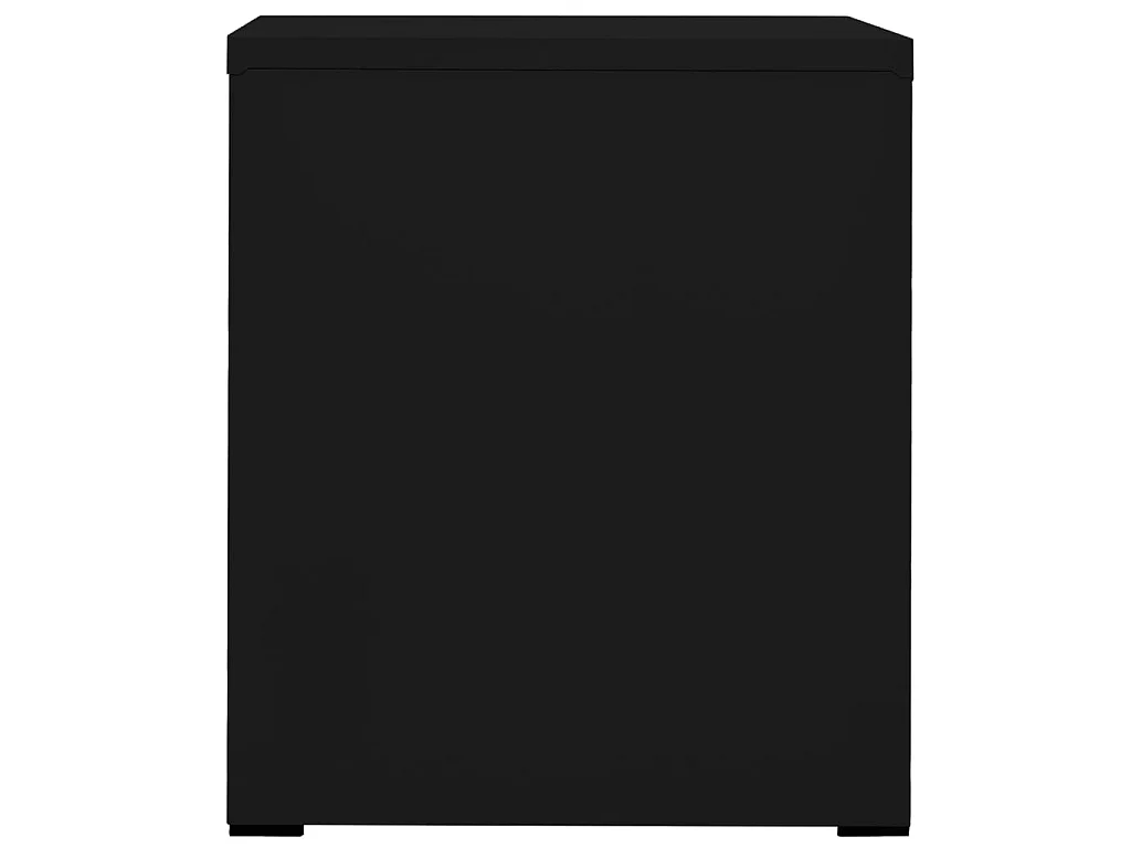 Classeur Noir 46x62x72,5 cm Acier
