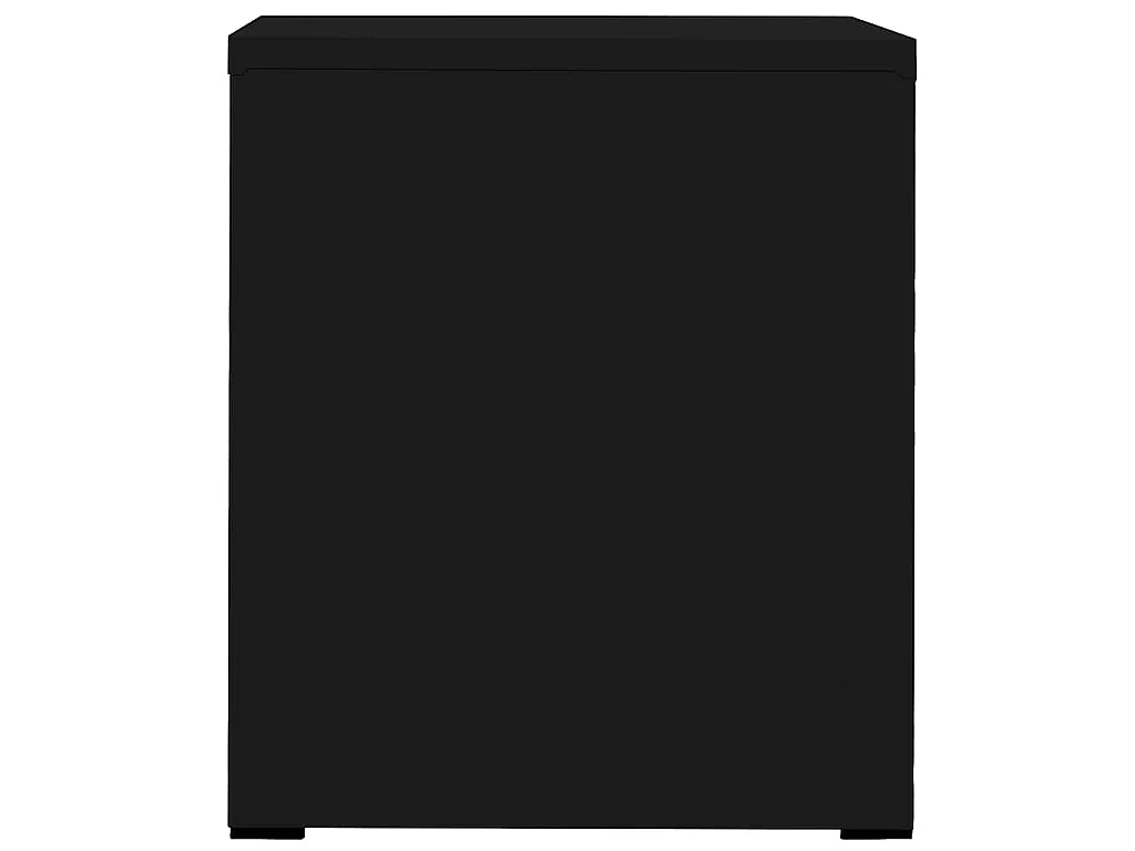 Archiefkast 46x62x72,5 cm staal zwart