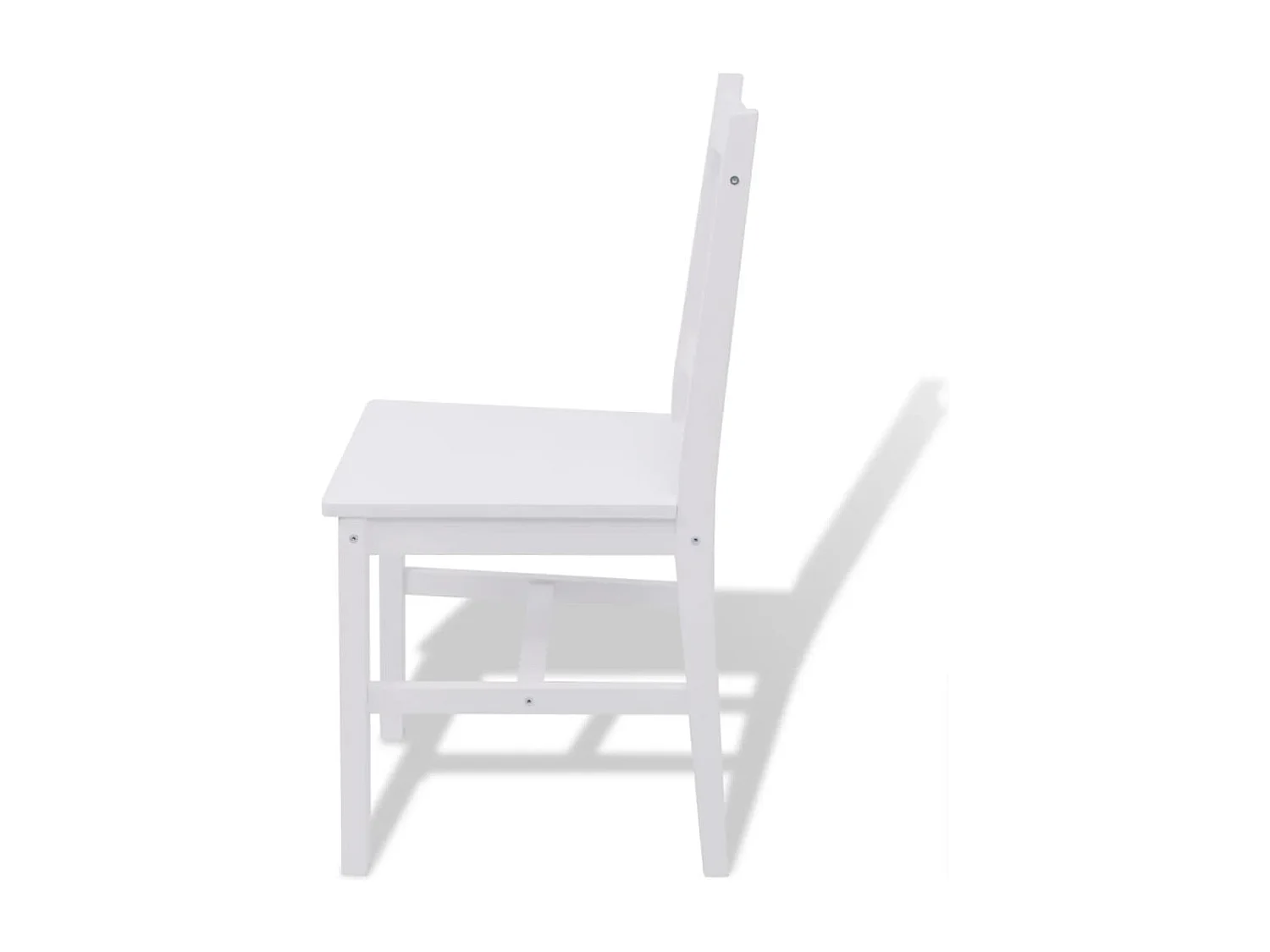 Jeu de salle à manger 7 pcs Pinède Blanc