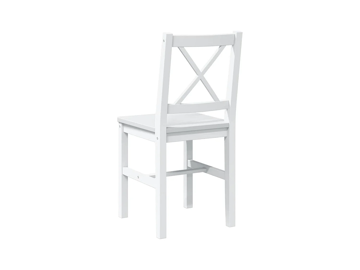 Juego de muebles de comedor 5 piezas blanco