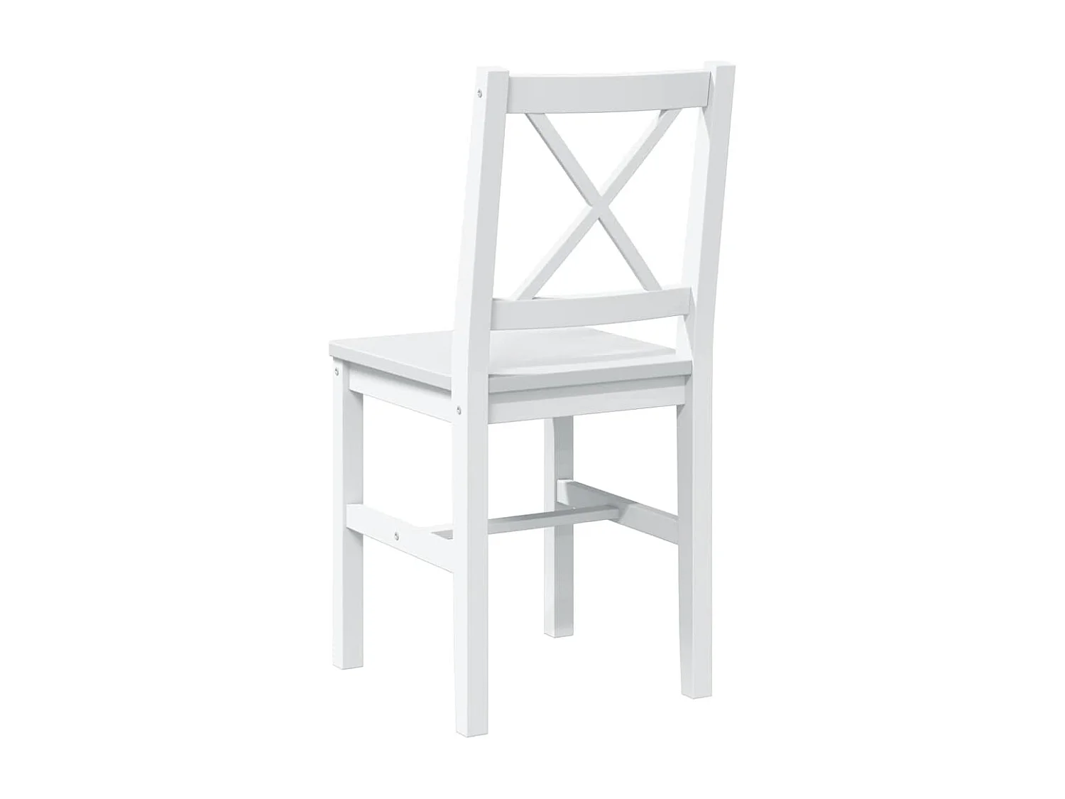 Ensemble de salle à manger 5 pcs Blanc