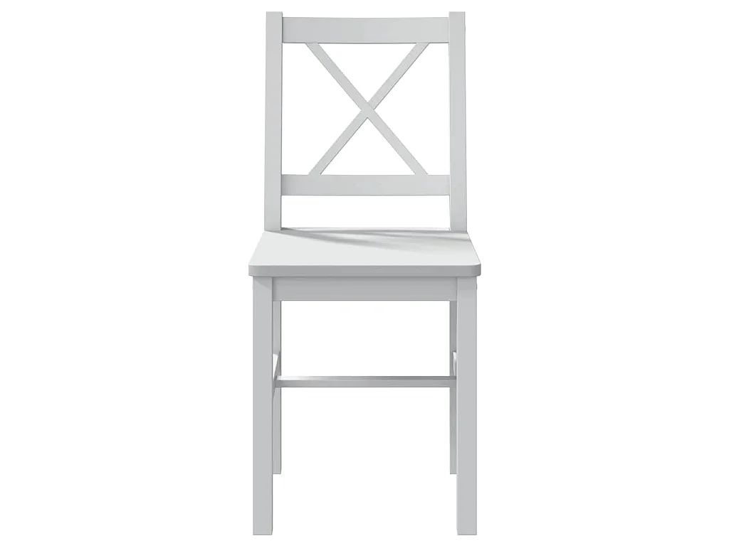 Ensemble de salle à manger 5 pcs Blanc