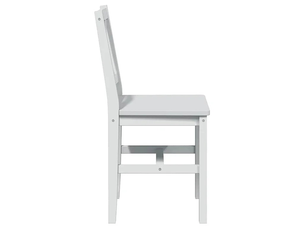 Ensemble de salle à manger 5 pcs Blanc