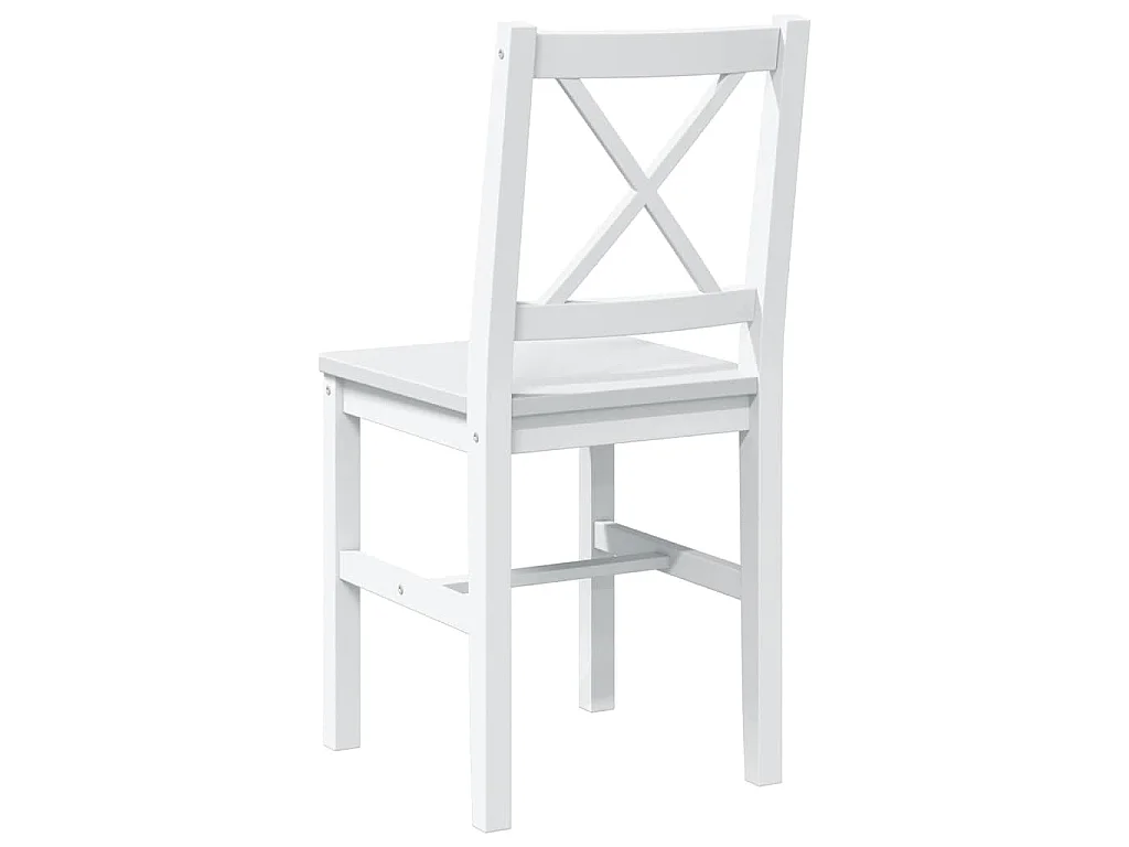 Ensemble de salle à manger 5 pcs Blanc