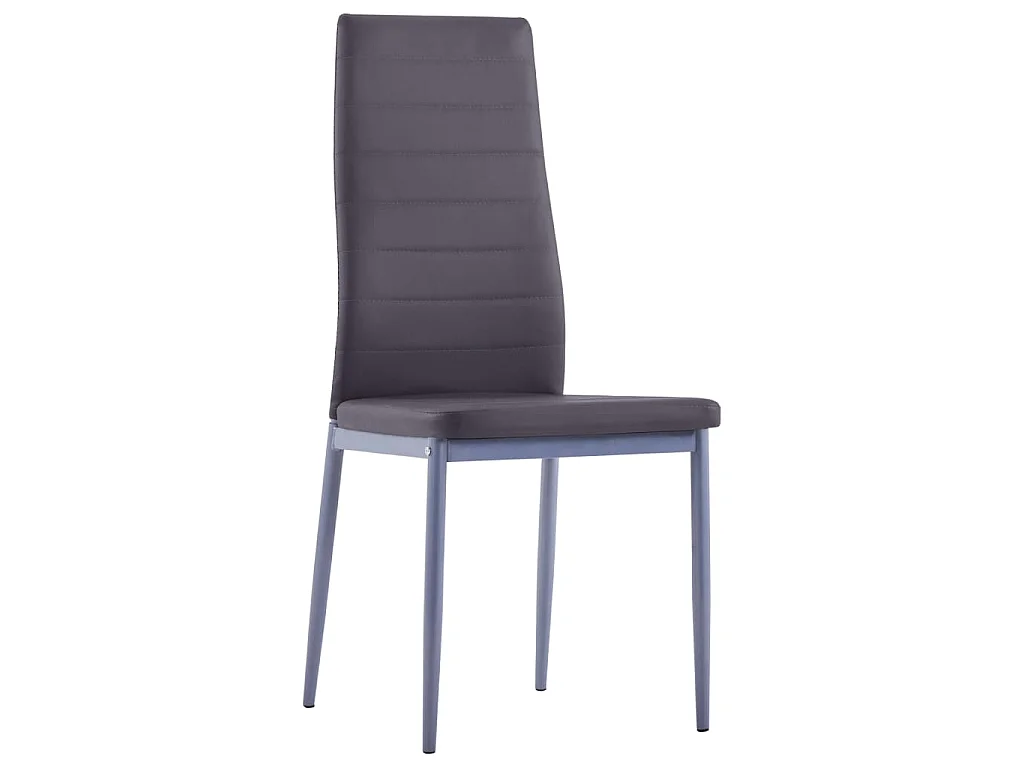 Mobilier de salle à manger 5 pcs Gris