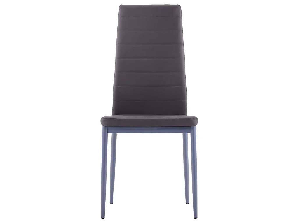 Mobilier de salle à manger 5 pcs Gris