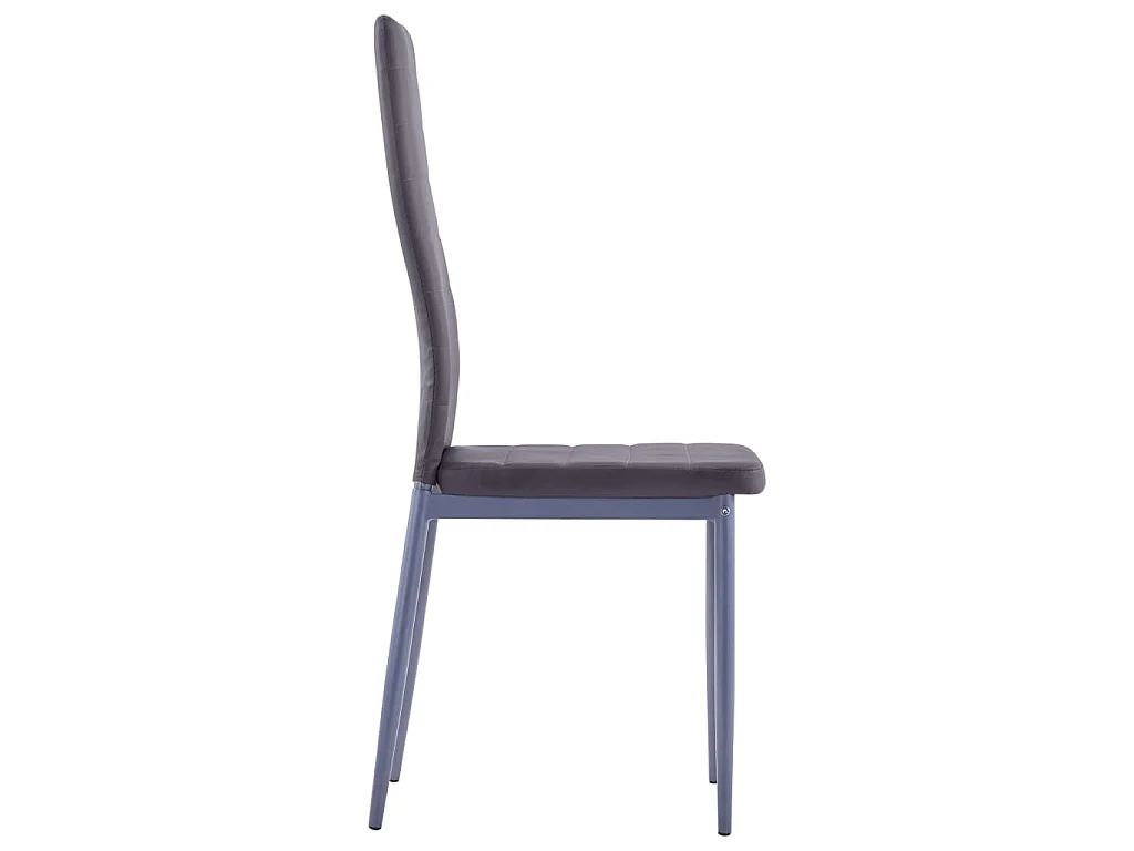 Mobilier de salle à manger 5 pcs Gris