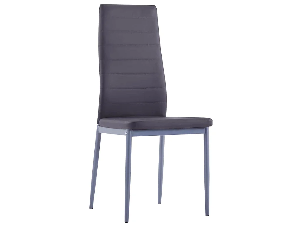 Mobilier de salle à manger 5 pcs Gris