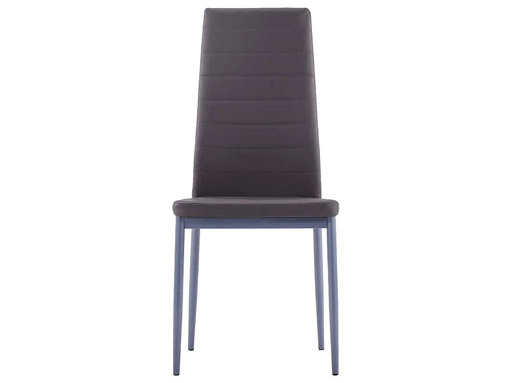 Mobilier de salle à manger 5 pcs Gris