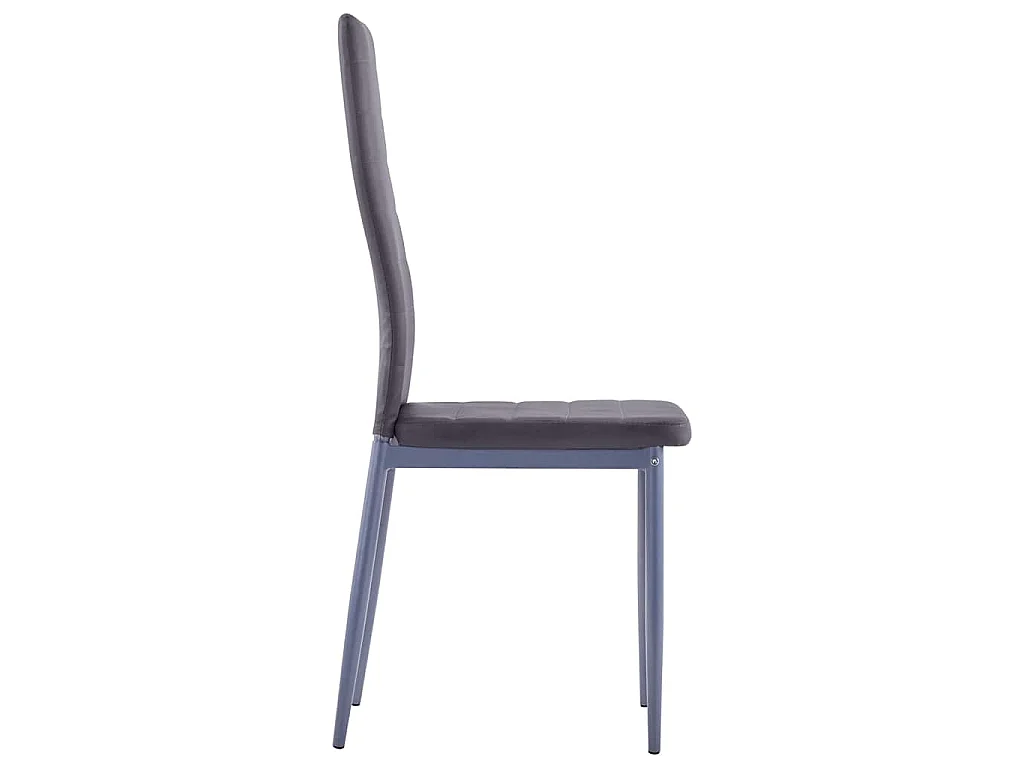Mobilier de salle à manger 5 pcs Gris