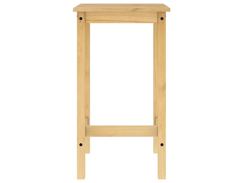 Ensemble de bar 3 pcs Bois de pin massif