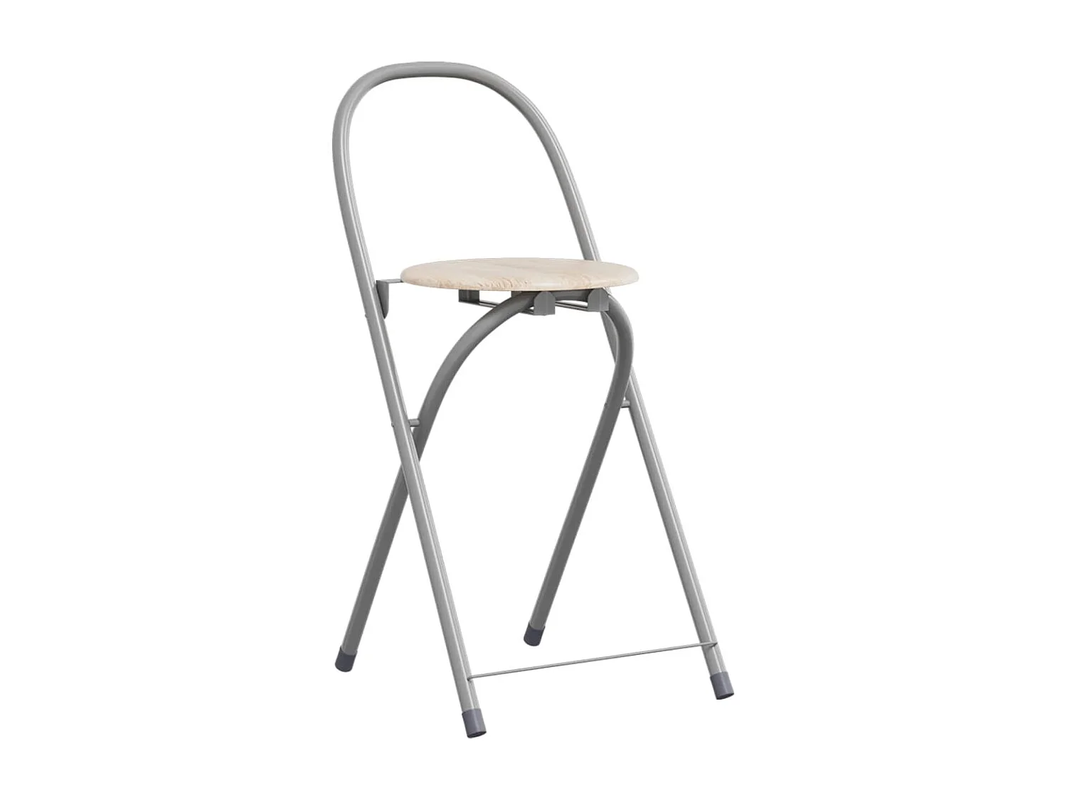 Set Tavolo e Sedie 5 pz Pieghevoli in MDF