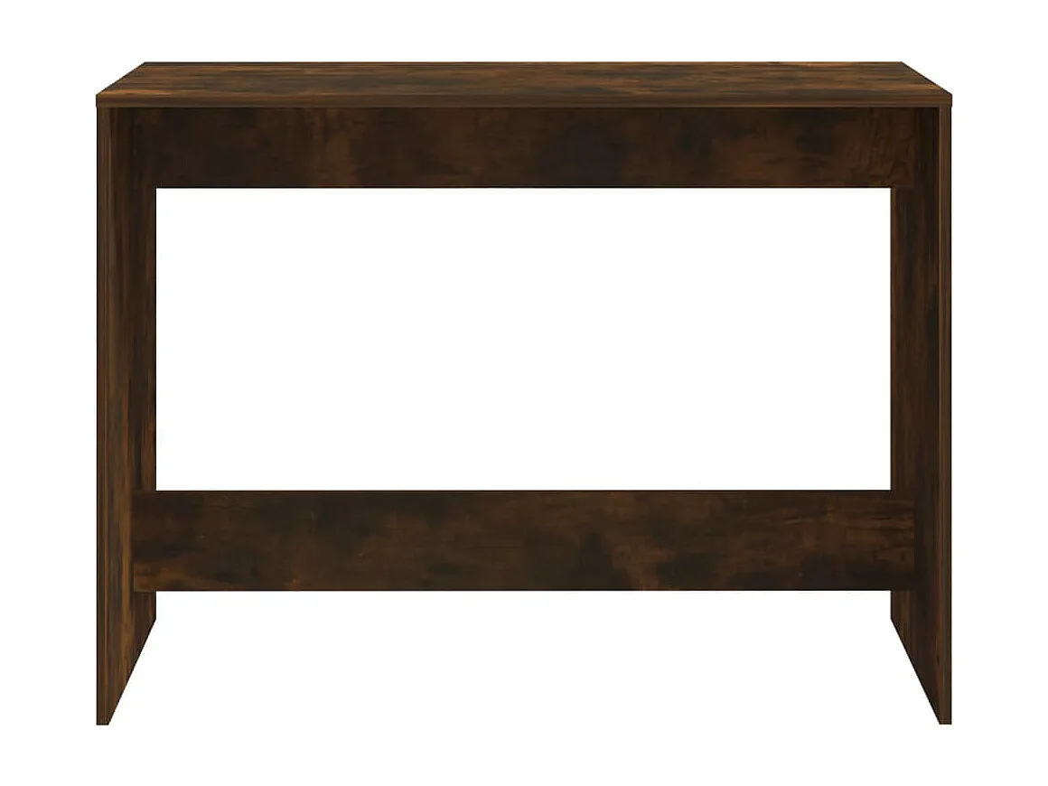 3-delige Eethoekset bewerkt hout gerookt eikenkleurig