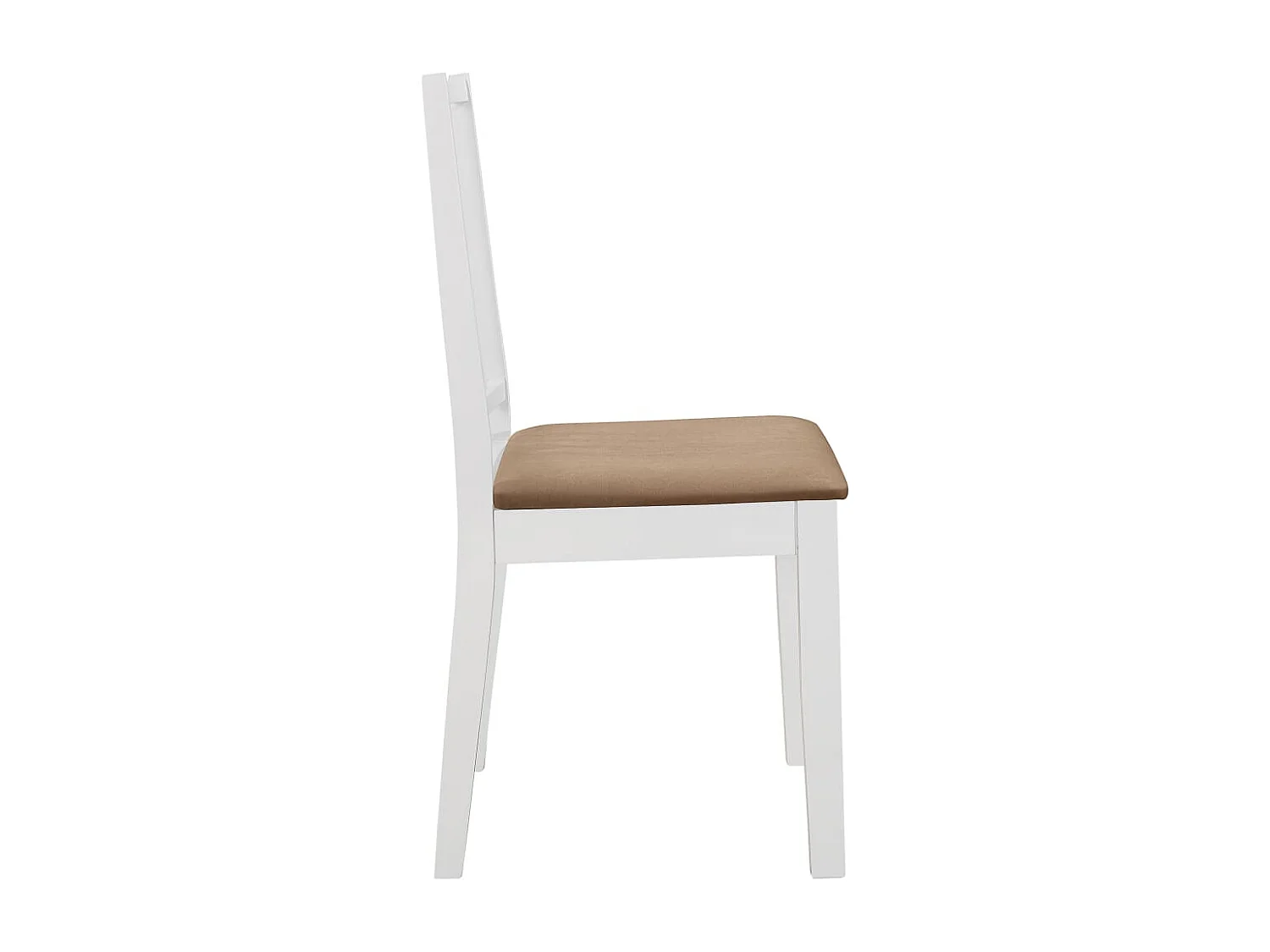 Mobilier de salle à manger 5 pcs MDF Blanc