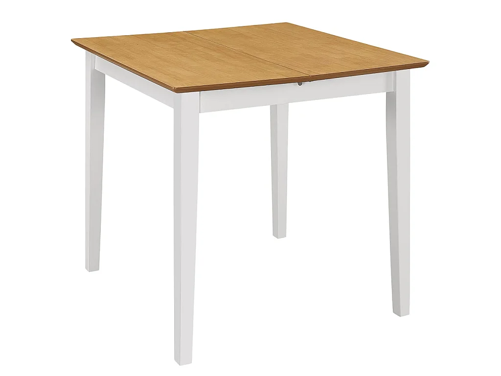 Mobilier de salle à manger 5 pcs MDF Blanc