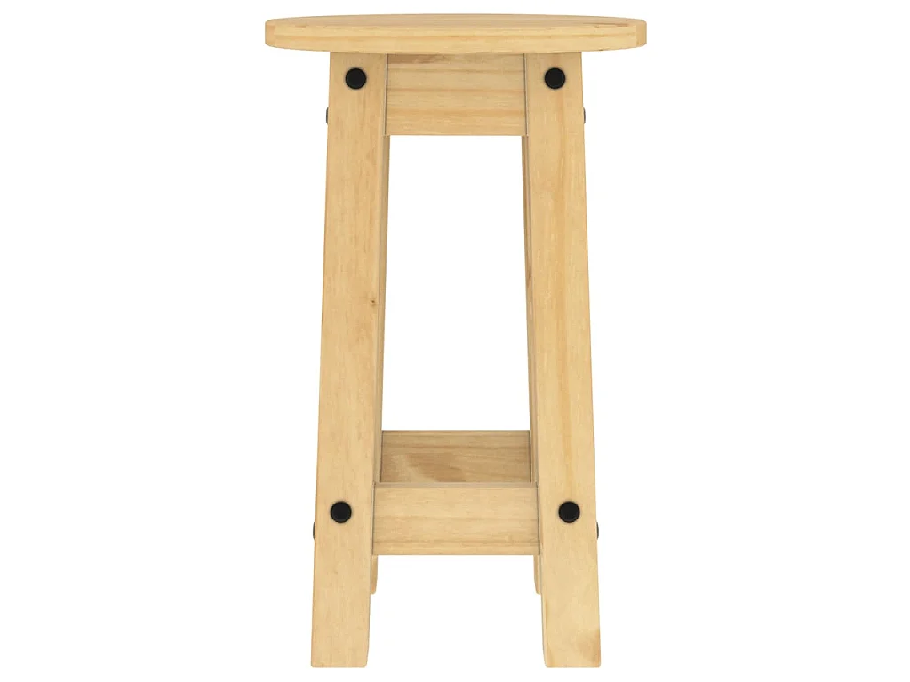 Ensemble de bar 5 pcs Bois de pin massif