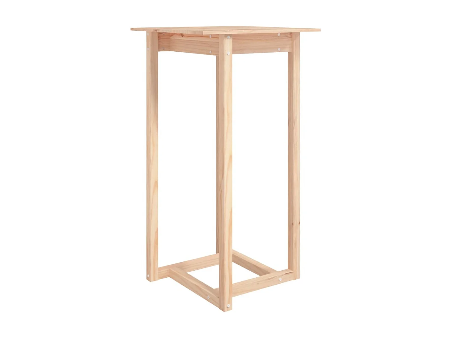 Ensemble de bar 3 pcs Bois de pin massif