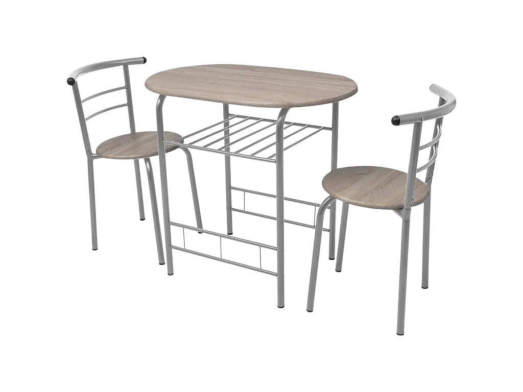 Conjunto pequeno-almoço/bar MDF