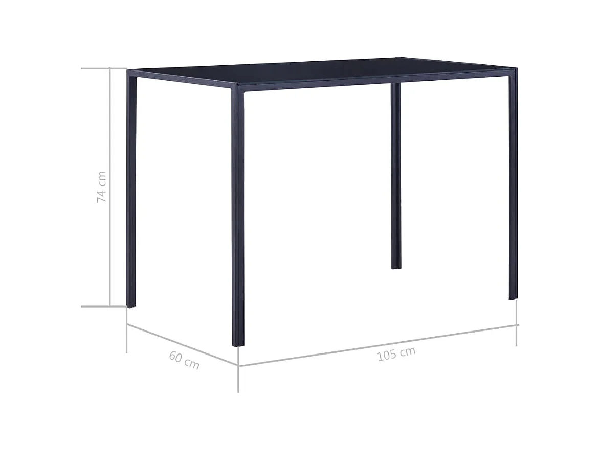 Conjunto de mesa y sillas de comedor 5 piezas color vino tinto