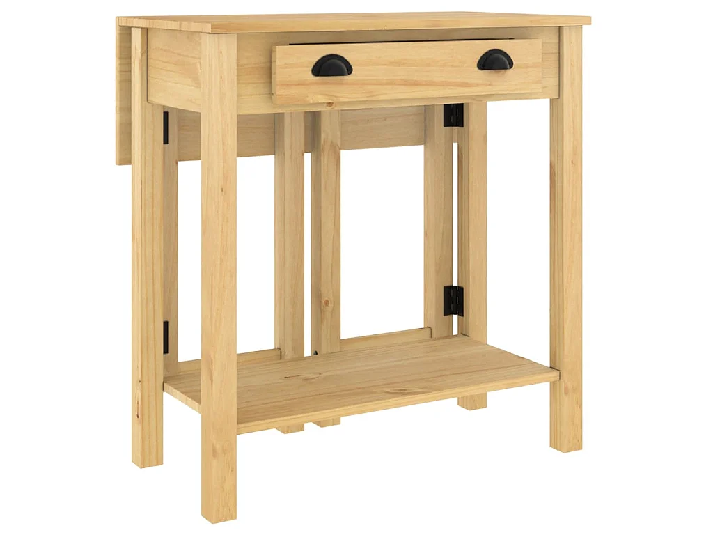 3-tlg. Bar-Set Massivholz Kiefer