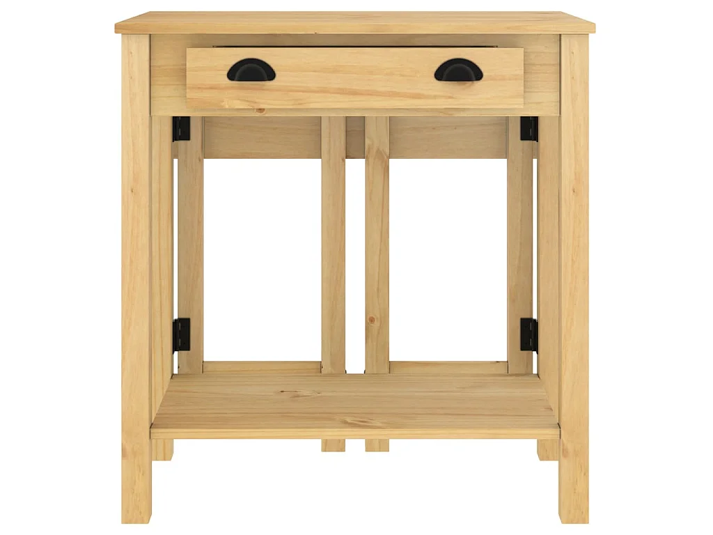 3-tlg. Bar-Set Massivholz Kiefer
