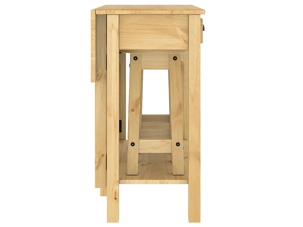 3-tlg. Bar-Set Massivholz Kiefer