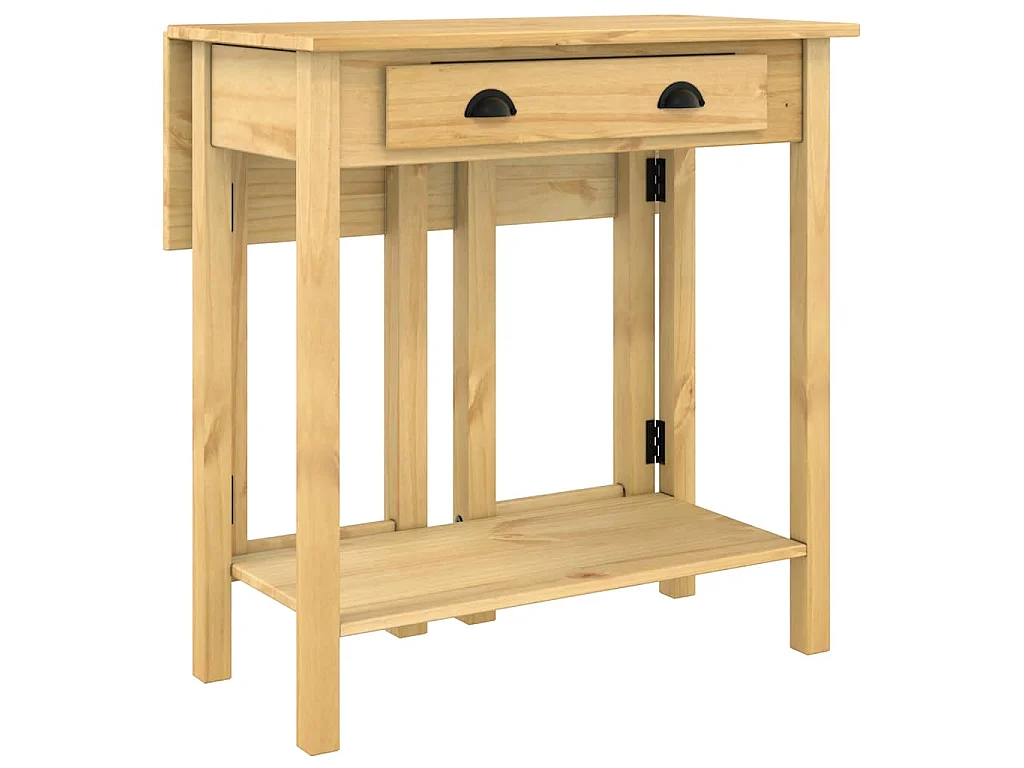 3-tlg. Bar-Set Massivholz Kiefer