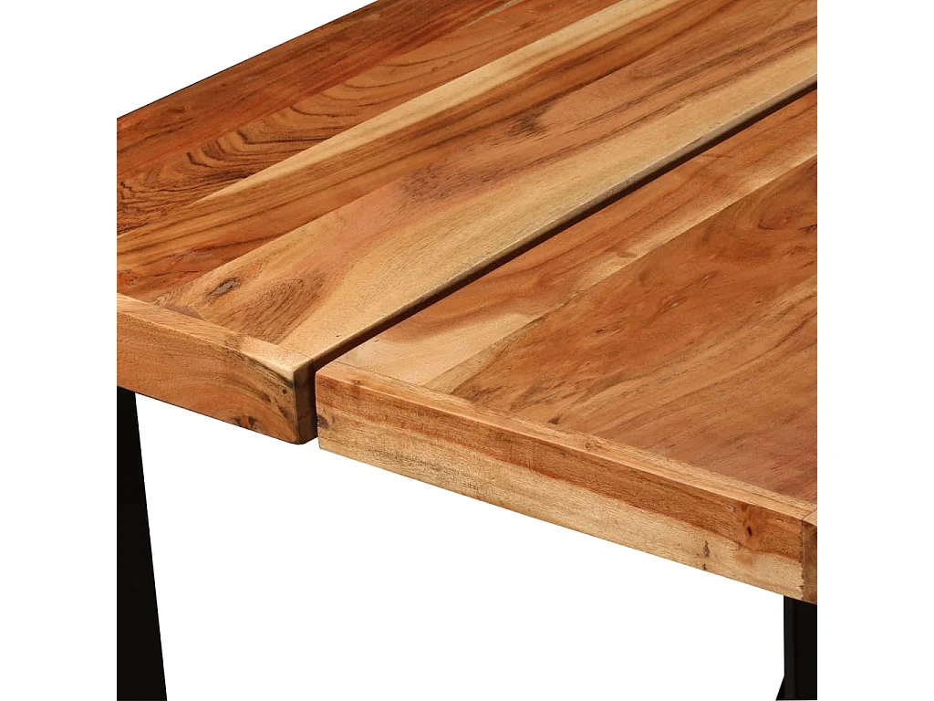 Ensemble de bar 7 pcs Bois d'acacia massif et de récupération