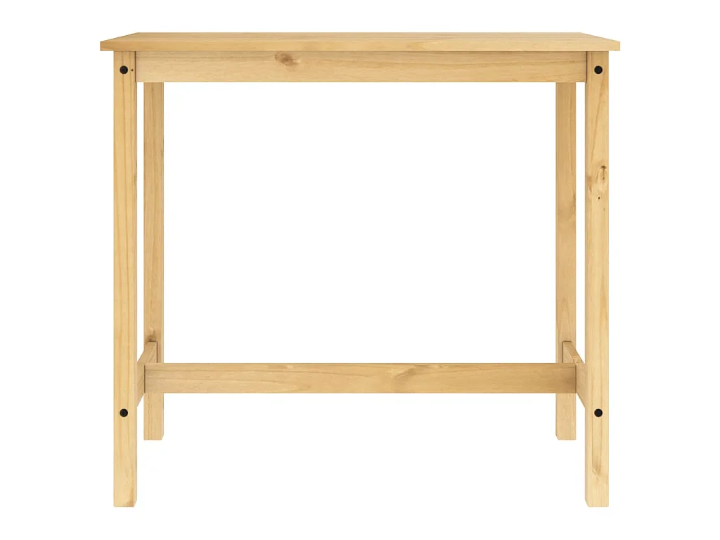 Ensemble de bar 3 pcs Bois de pin massif