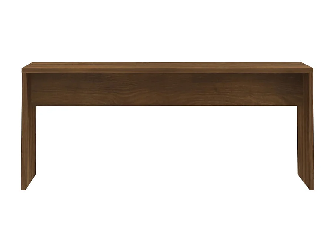 Ensemble à manger 3 pcs Chêne marron Bois d'ingénierie