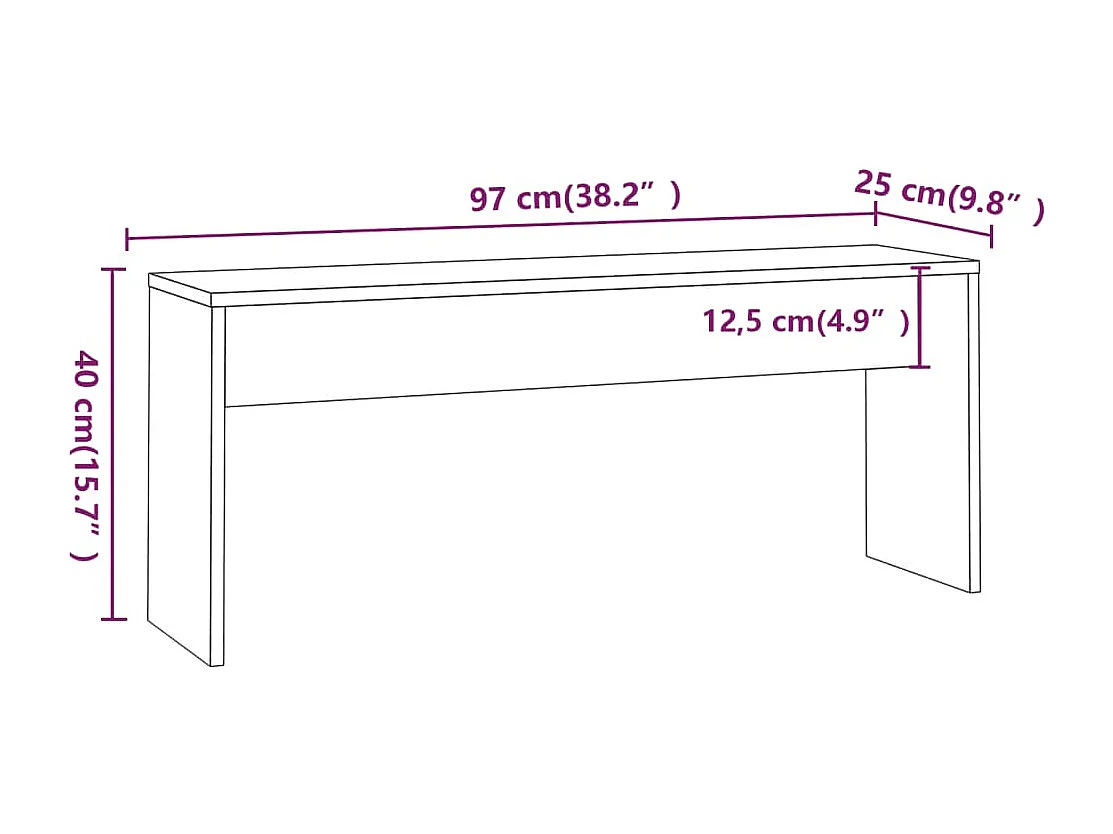 Ensemble à manger 3 pcs Chêne marron Bois d'ingénierie
