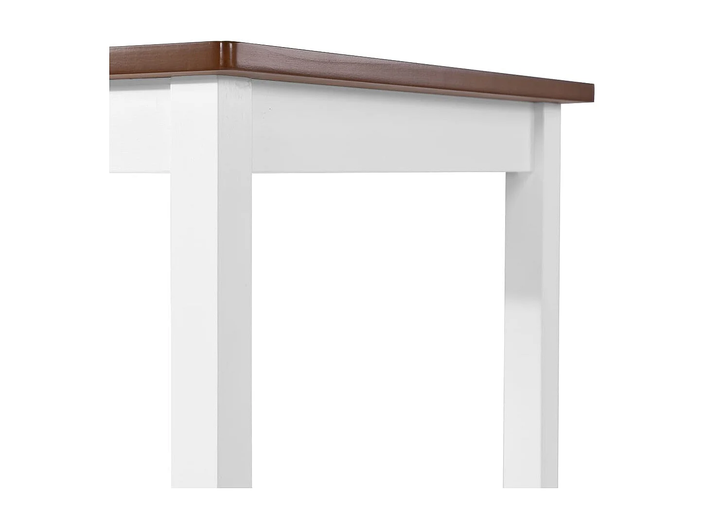 Table et tabouret de bar 5 pcs Bois massif