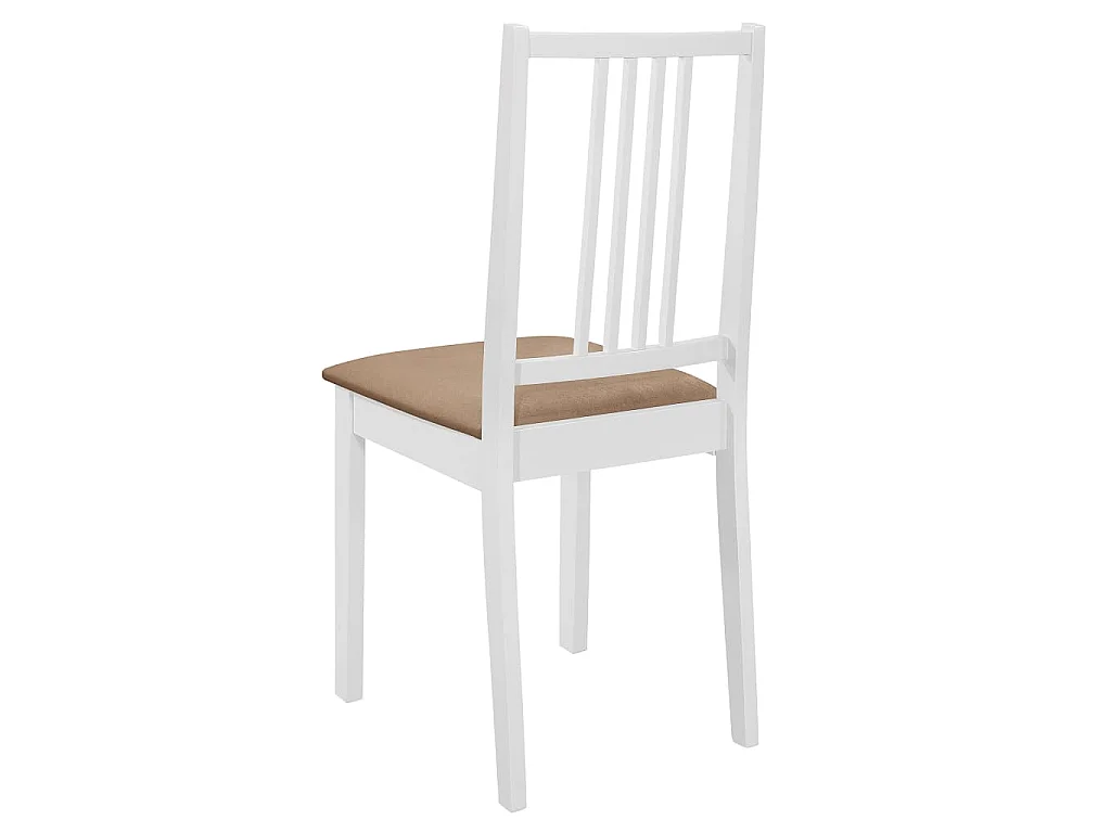 5 pcs conjunto de jantar MDF branco