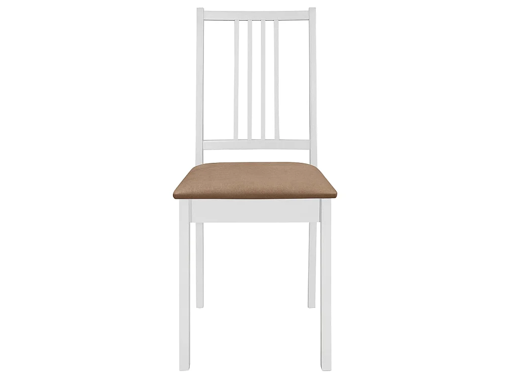 5 pcs conjunto de jantar MDF branco