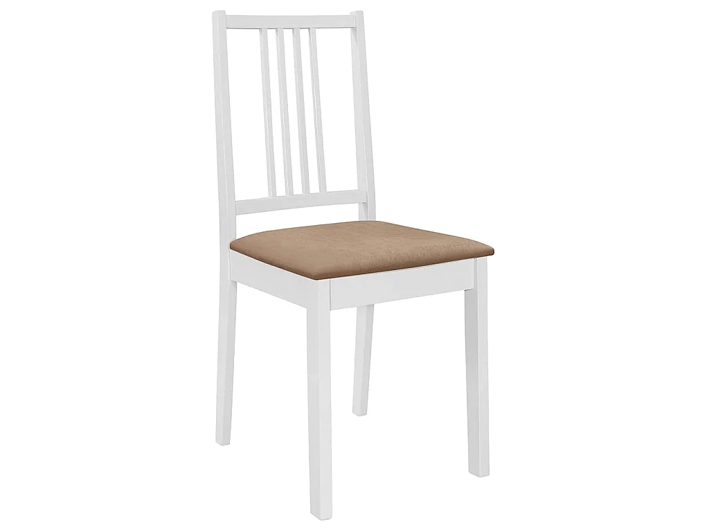 5-delige Eethoek MDF wit