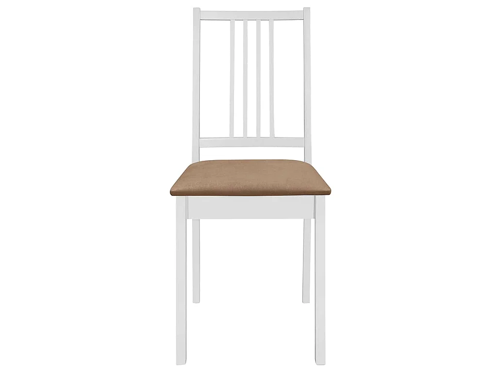 5-delige Eethoek MDF wit