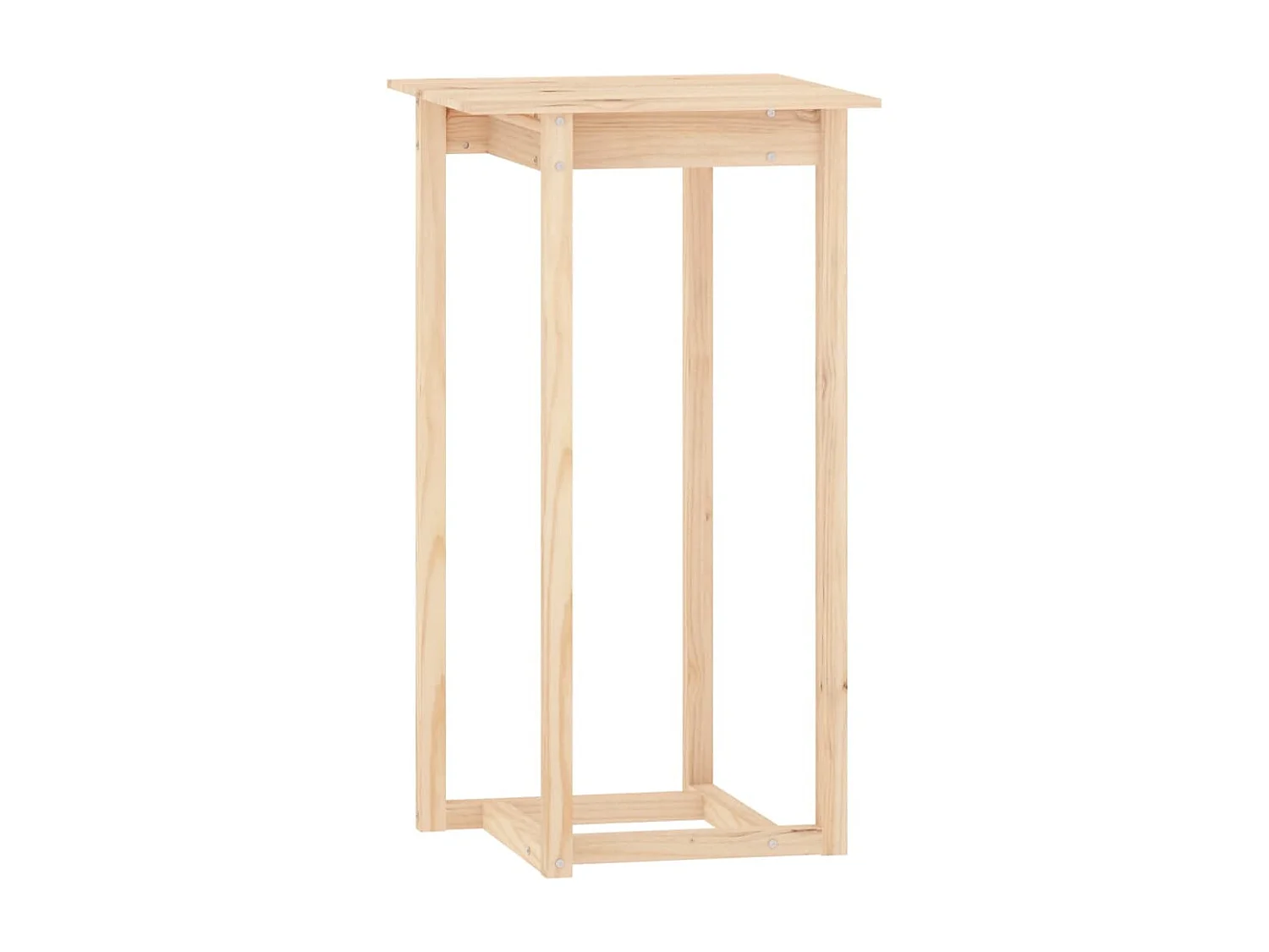 Ensemble de bar 3 pcs Bois de pin massif