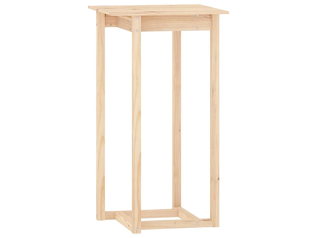 3-tlg. Bar-Set Massivholz Kiefer
