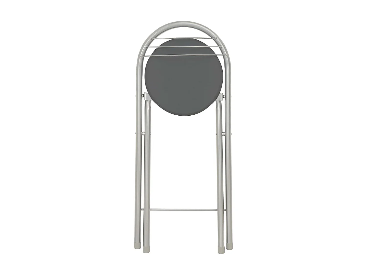 3-tlg. Bar-Set mit Regalen Holz und Stahl Schwarz