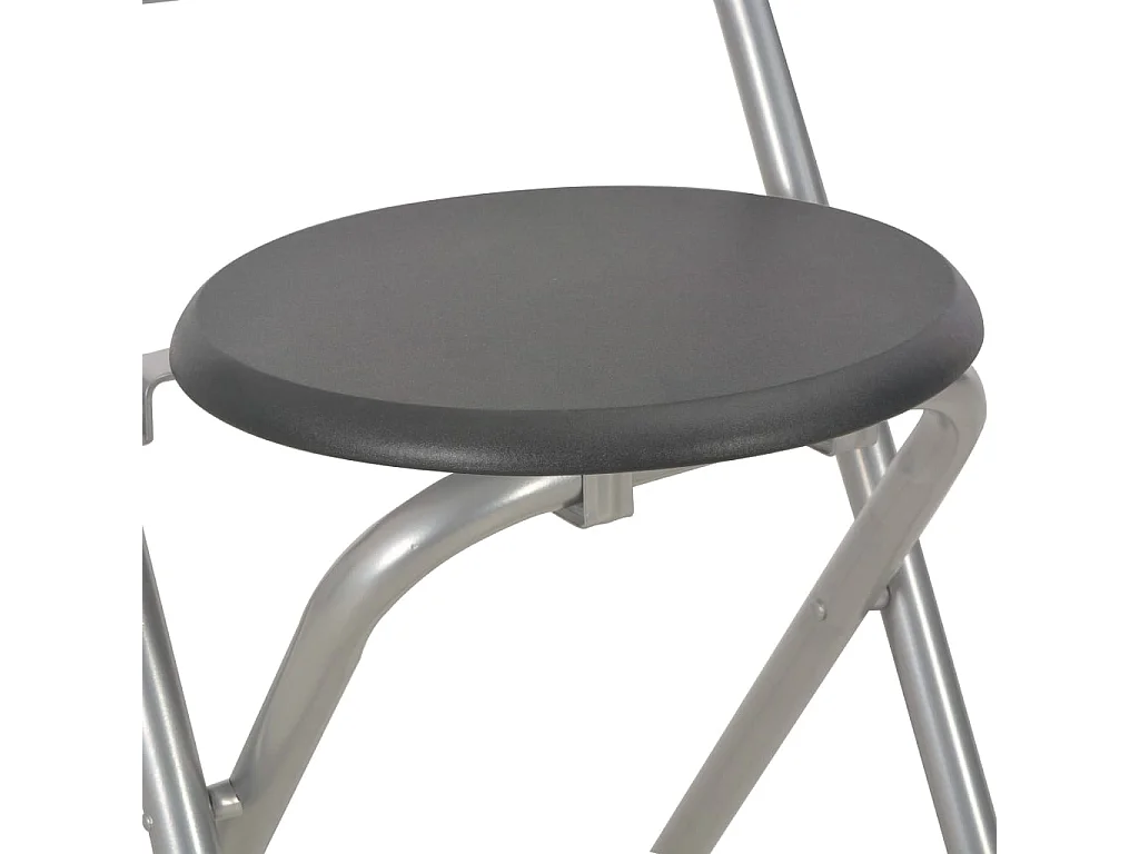 3-tlg. Bar-Set mit Regalen Holz und Stahl Schwarz