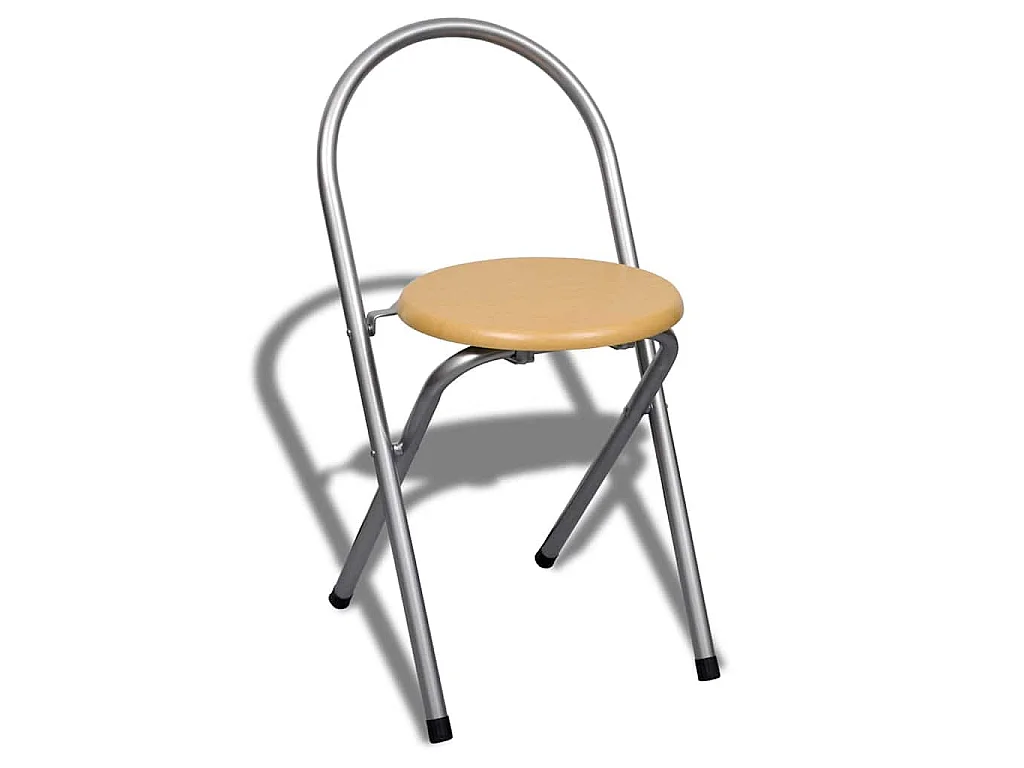 Jeu de bar petit-déjeuner pliable avec 2 chaises