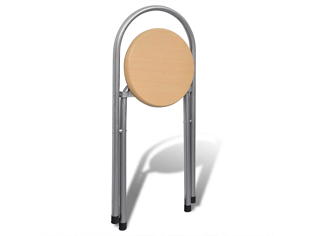 Jeu de bar petit-déjeuner pliable avec 2 chaises