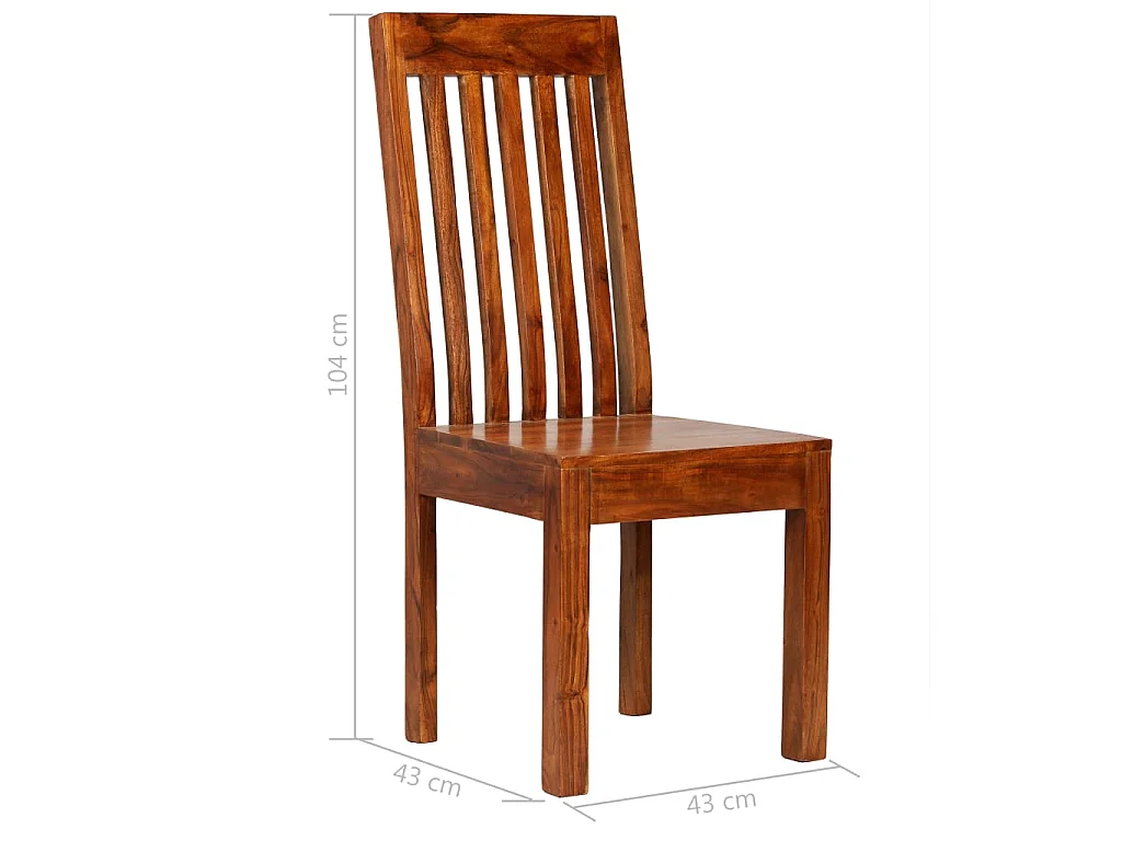 Ensemble de tables à manger 7 pcs Manguier et acacia massif