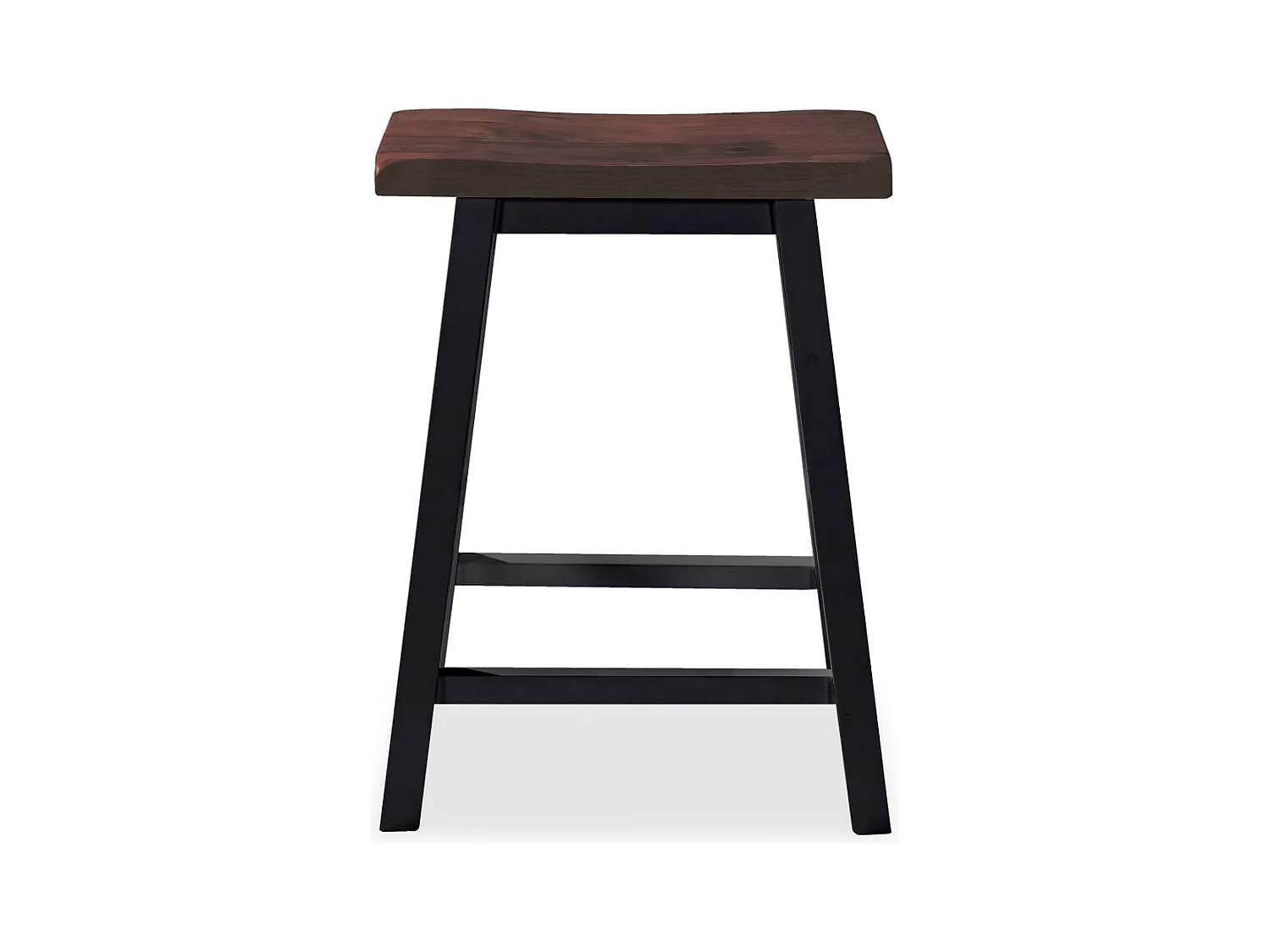 Conjunto de mesa alta de cocina 3 piezas MDF negro