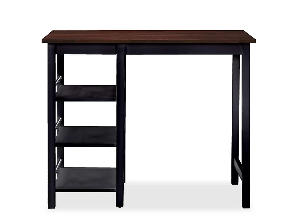 Set da Bar 3 pz in MDF Nero
