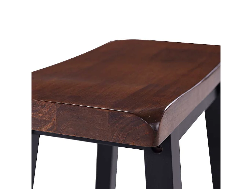 Set da Bar 3 pz in MDF Nero